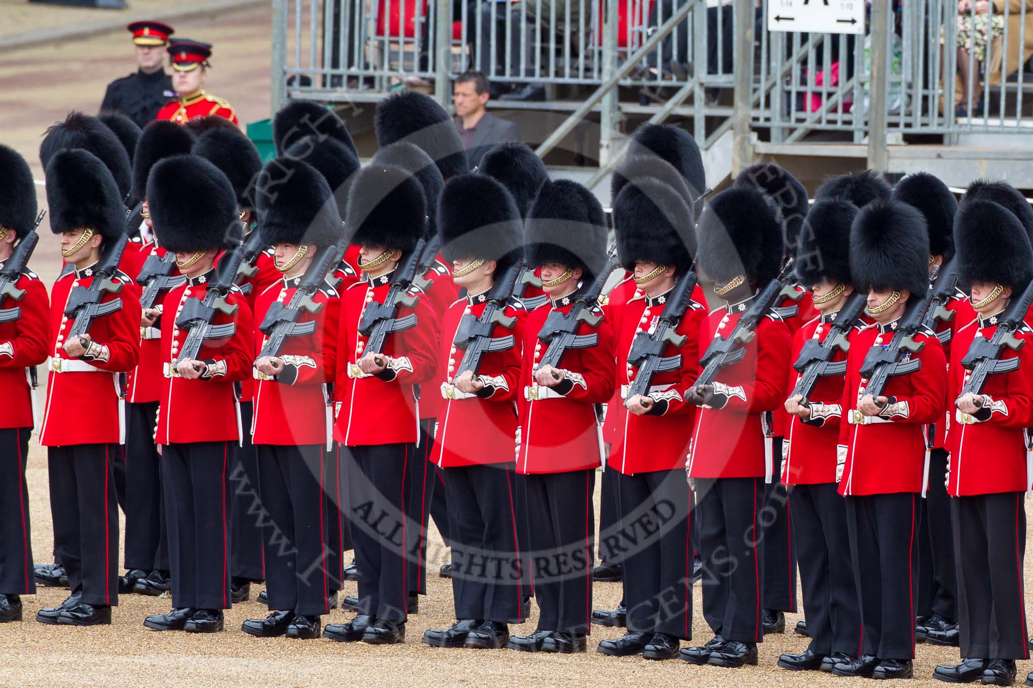 The Major General's Review 2011: No. 6 Guard, No. 7 Company Coldstream Guards..
Horse Guards Parade, Westminster,
London SW1,
Greater London,
United Kingdom,
on 28 May 2011 at 10:36, image #63
