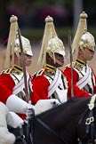 The Major General's Review 2011: Troopers of The Life Guards leading the Royal Procession..
Horse Guards Parade, Westminster,
London SW1,
Greater London,
United Kingdom,
on 28 May 2011 at 10:58, image #100