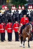 The Major General's Review 2011: Commanding the Collection of the Colour, the Field Officer, Lieutenant Colonel L P M Jopp, riding 'Burniston'..
Horse Guards Parade, Westminster,
London SW1,
Greater London,
United Kingdom,
on 28 May 2011 at 11:19, image #155