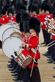 The Major General's Review 2011: Drummers of the Band of the Coldstream Guards..
Horse Guards Parade, Westminster,
London SW1,
Greater London,
United Kingdom,
on 28 May 2011 at 11:24, image #172
