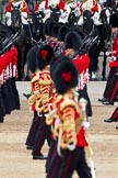 The Major General's Review 2011: The March Past. Guards divisions marching behind the Massed Bands (the Drum Majors, in this photo)..
Horse Guards Parade, Westminster,
London SW1,
Greater London,
United Kingdom,
on 28 May 2011 at 11:31, image #191