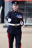 The Major General's Review 2011: Company Sergeant Major (?) of the Royal Logistic Corps after the rehearsal..
Horse Guards Parade, Westminster,
London SW1,
Greater London,
United Kingdom,
on 28 May 2011 at 12:13, image #290