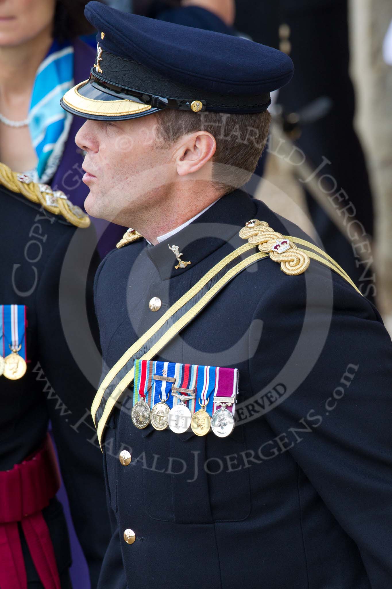 Trooping the Colour 2011: A Major of the Royal Corps of Signals, visiting 'Trooping the Colour' 2011..
Horse Guards Parade, Westminster,
London SW1,
Greater London,
United Kingdom,
on 11 June 2011 at 10:07, image #8