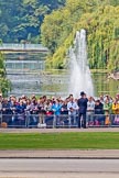 Trooping the Colour 2011: Spectators viewing from St. James's Park, opposite Horse Guards Parade..
Horse Guards Parade, Westminster,
London SW1,
Greater London,
United Kingdom,
on 11 June 2011 at 10:23, image #26