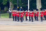 Trooping the Colour 2011: The Band of the Scots Guards on their way to Horse Guards Parade, with St. James's Park on their right..
Horse Guards Parade, Westminster,
London SW1,
Greater London,
United Kingdom,
on 11 June 2011 at 10:30, image #42