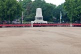 Trooping the Colour 2011: The Guards Memorial, with No. 2 Guard B Company Scots Guards, at the very left, followed, to the right, by No. 3 Guard (F Company Scots Guards), and No. 4 Guard (Nijmegen Company Grenadier Guards)..
Horse Guards Parade, Westminster,
London SW1,
Greater London,
United Kingdom,
on 11 June 2011 at 10:36, image #60