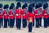 Trooping the Colour 2011: No 2 Guard, B Company Scots Guards, watching the arrival of the Royal Procession..
Horse Guards Parade, Westminster,
London SW1,
Greater London,
United Kingdom,
on 11 June 2011 at 10:51, image #95