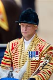 Trooping the Colour 2011: Close-up of Jack Hargreaves, head coachman..
Horse Guards Parade, Westminster,
London SW1,
Greater London,
United Kingdom,
on 11 June 2011 at 11:01, image #142