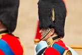 Trooping the Colour 2011: Close-up of HRH Prince Philip, The Duke of Edinburg, with HM The Queen on their seats on the saluting base..
Horse Guards Parade, Westminster,
London SW1,
Greater London,
United Kingdom,
on 11 June 2011 at 11:09, image #175