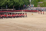 Trooping the Colour 2011: The Massed Bands, under the command of Senior Drum Major Ben Roberts, playing 'Les Huguenots' by Meyerbeer..
Horse Guards Parade, Westminster,
London SW1,
Greater London,
United Kingdom,
on 11 June 2011 at 11:10, image #177