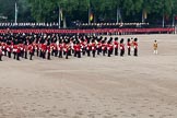 Trooping the Colour 2011: The Massed Bands playing, lead by the drum majors, during the Massed Bands Troop..
Horse Guards Parade, Westminster,
London SW1,
Greater London,
United Kingdom,
on 11 June 2011 at 11:14, image #190