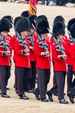 Trooping the Colour 2011: The Escort to the Colour, No. 1 Guard, 1st Battalion Scots Guards, trooping the Colour through the ranks..
Horse Guards Parade, Westminster,
London SW1,
Greater London,
United Kingdom,
on 11 June 2011 at 11:23, image #206