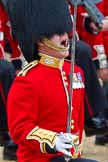 Trooping the Colour 2011: Major Roderick M T Shannon, 1st Battalion Scots Guards, commanding the Escort to the Colour on the day.,.
Horse Guards Parade, Westminster,
London SW1,
Greater London,
United Kingdom,
on 11 June 2011 at 11:36, image #236