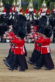 Trooping the Colour 2011: No. 3 Guard, F Company Scots Guards, during the March Past. In the background, The Life Guards from the Household Cavalry..
Horse Guards Parade, Westminster,
London SW1,
Greater London,
United Kingdom,
on 11 June 2011 at 11:43, image #273