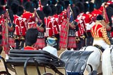 Trooping the Colour 2011: HM The Queen and HRH Prince Philip, The Duke of Edinburgh, in the ivory mounted phaeton, leaving the parade ground. On the right Jack Hargreaves, Head Coachman..
Horse Guards Parade, Westminster,
London SW1,
Greater London,
United Kingdom,
on 11 June 2011 at 12:10, image #416