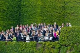 Trooping the Colour 2011: Spectators watching 'Trooping the Colour' from the Citadel, the ivy-covered wartime bunker that is part of the Old Admirality Building in Whitehall, facing Horse Guards Parade..
Horse Guards Parade, Westminster,
London SW1,
Greater London,
United Kingdom,
on 11 June 2011 at 12:11, image #426