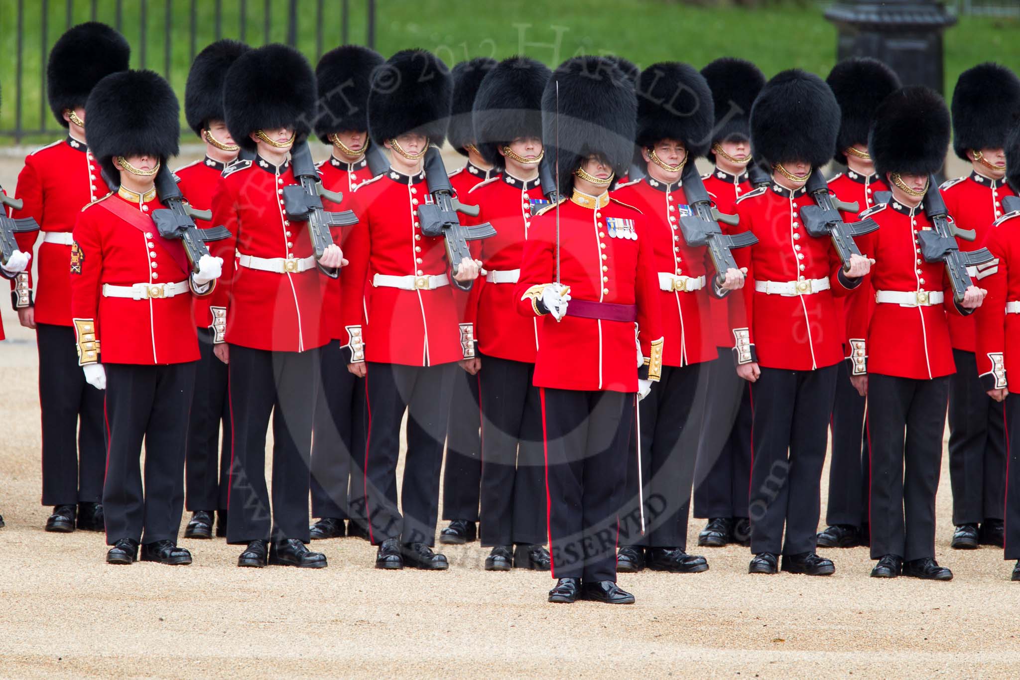 The Colonel's Review 2012: No. 4 Guard, Nijmegen Company Grenadier Guards..
Horse Guards Parade, Westminster,
London SW1,

United Kingdom,
on 09 June 2012 at 10:50, image #126