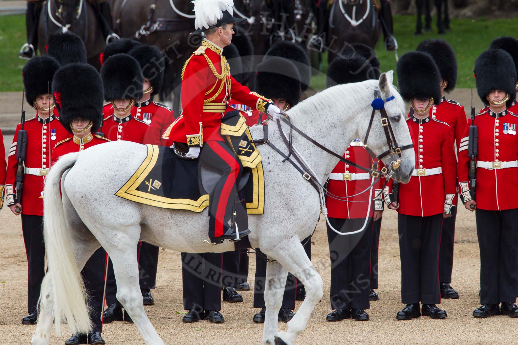 The Colonel's Review 2012: Major General Commanding the Household Division and General Officer Commanding London District Major General G P R Norton..
Horse Guards Parade, Westminster,
London SW1,

United Kingdom,
on 09 June 2012 at 11:01, image #176
