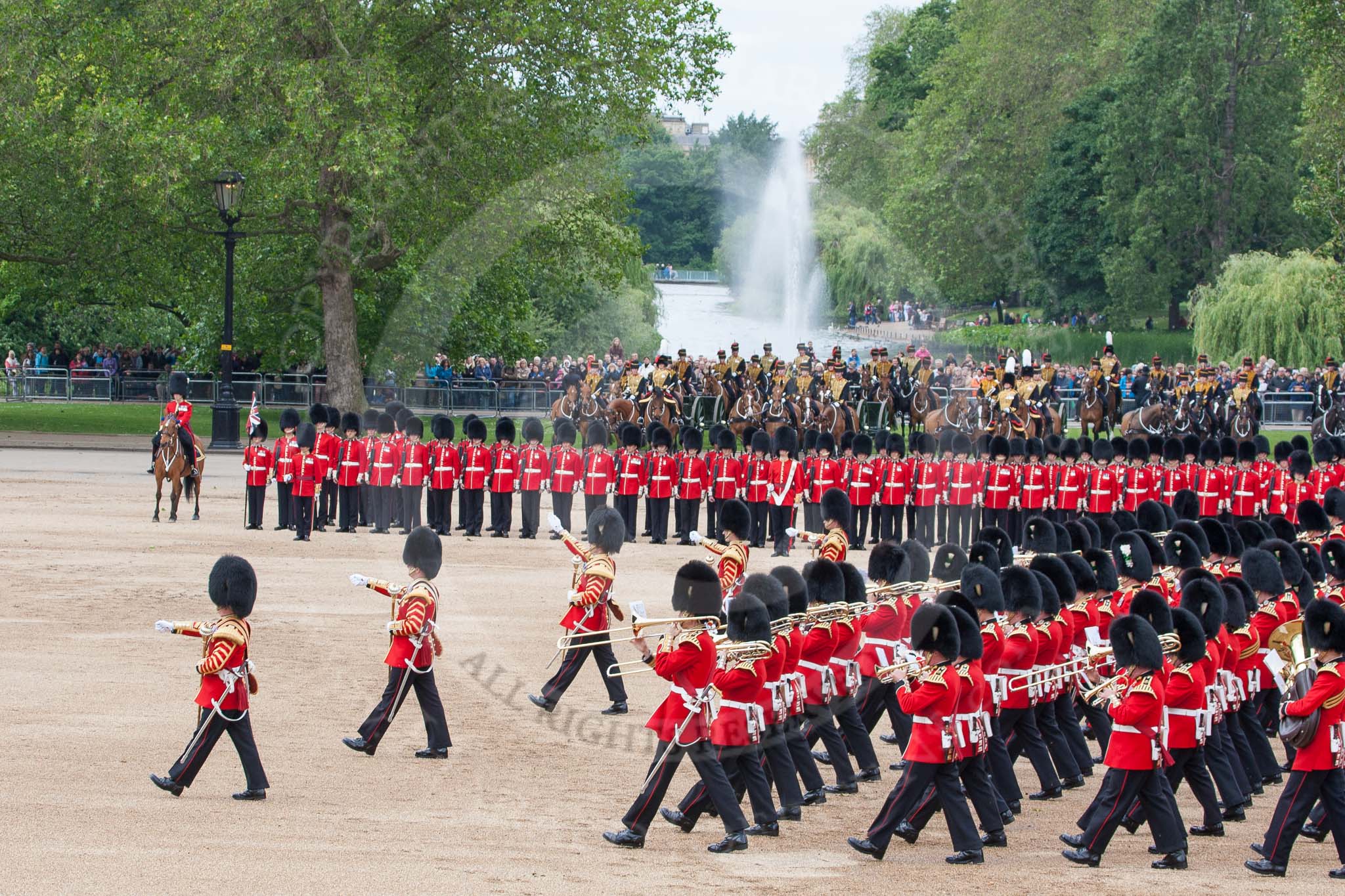 The Colonel's Review 2012: The Massed Bands Troop..
Horse Guards Parade, Westminster,
London SW1,

United Kingdom,
on 09 June 2012 at 11:10, image #234