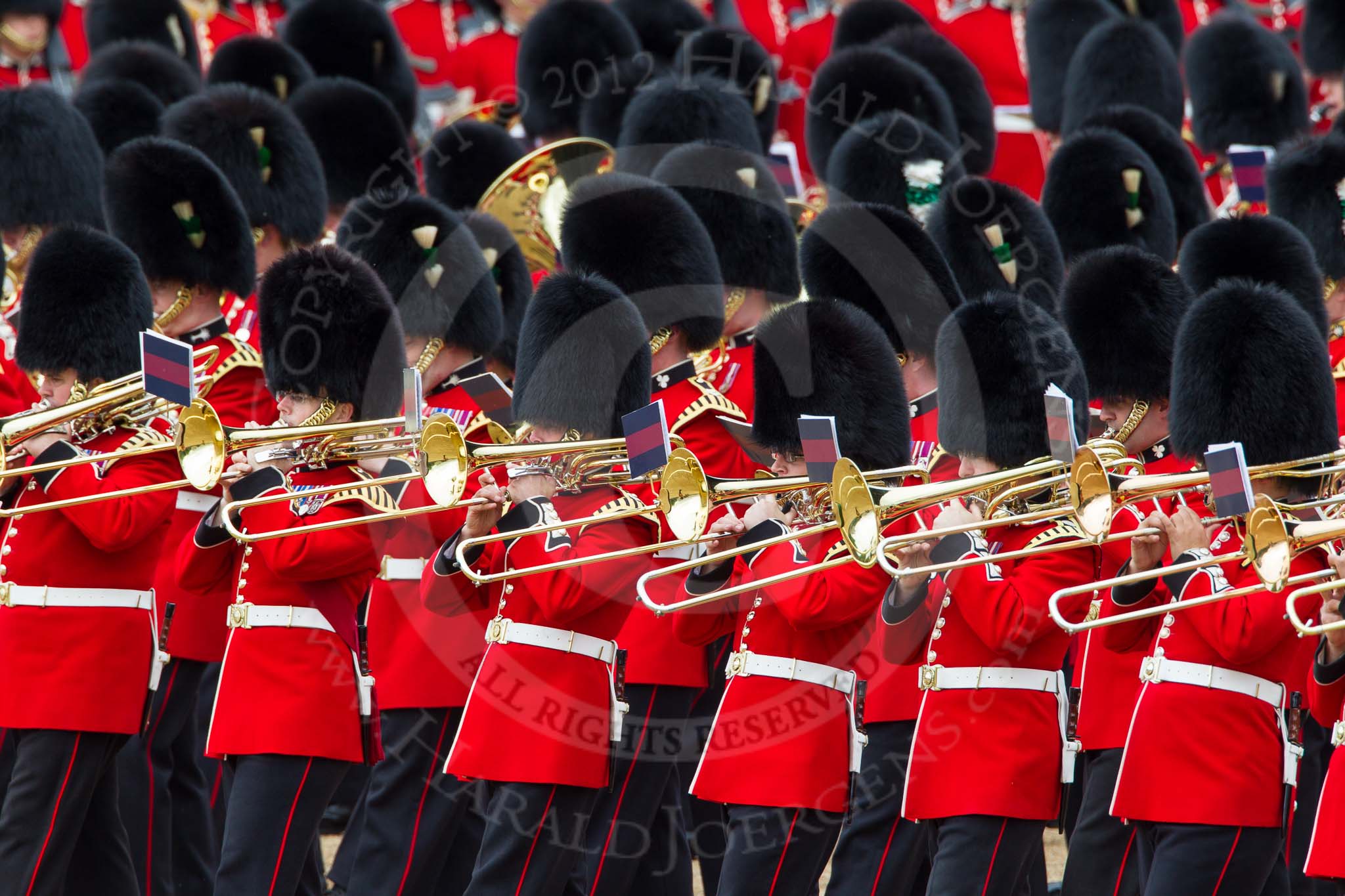The Colonel's Review 2012: The beauty of the Massed Bands..
Horse Guards Parade, Westminster,
London SW1,

United Kingdom,
on 09 June 2012 at 11:21, image #284