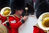 The Colonel's Review 2012: Horse Guards Parade and the Band of the Welsh Guards, best seen in the reflections on the instruments..
Horse Guards Parade, Westminster,
London SW1,

United Kingdom,
on 09 June 2012 at 10:13, image #25