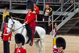 The Colonel's Review 2012: Adjutant of the Parade Captain F O B Wells, Coldstream Guards..
Horse Guards Parade, Westminster,
London SW1,

United Kingdom,
on 09 June 2012 at 10:43, image #114