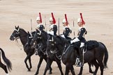 The Colonel's Review 2012: The four Troopers of the Blues and Royals following Brigade Major Household Division
Lieutenant Colonel A P Speed..
Horse Guards Parade, Westminster,
London SW1,

United Kingdom,
on 09 June 2012 at 10:56, image #141