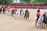 The Colonel's Review 2012: The "Royal Procession" returning from the Inspection of the Line..
Horse Guards Parade, Westminster,
London SW1,

United Kingdom,
on 09 June 2012 at 11:05, image #200