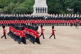 The Colonel's Review 2012: No. 1 Guard (Escort for the Colour), 1st Battalion Coldstream Guards, getting ready for the Collection of the Colour..
Horse Guards Parade, Westminster,
London SW1,

United Kingdom,
on 09 June 2012 at 11:15, image #256