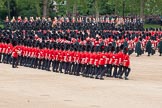 The Colonel's Review 2012: No. 1 Guard (Escort for the Colour), 1st Battalion Coldstream Guards, getting ready for the Collection of the Colour..
Horse Guards Parade, Westminster,
London SW1,

United Kingdom,
on 09 June 2012 at 11:15, image #258