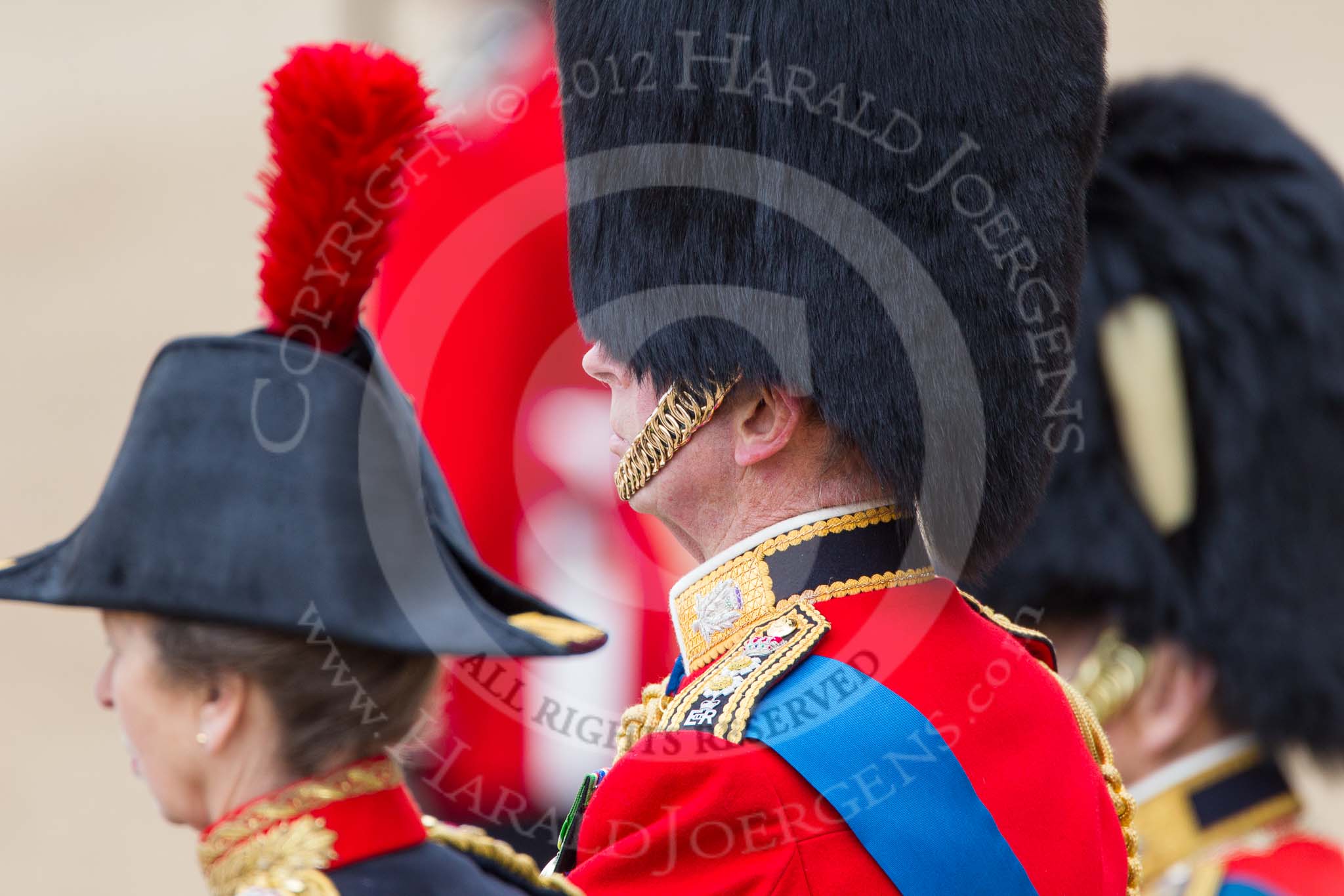 Trooping the Colour 2012: Close-up view of HRH The Princess Royal, and HRH The Duke of Kent..
Horse Guards Parade, Westminster,
London SW1,

United Kingdom,
on 16 June 2012 at 11:10, image #262