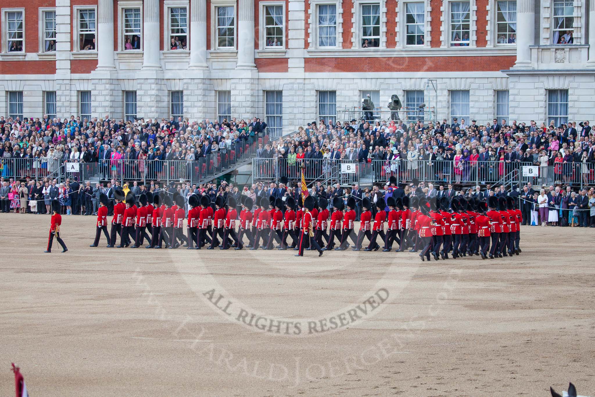 Trooping the Colour 2012: On the way to troop the Colour thrugh the ranks - the Escort to the Colour..
Horse Guards Parade, Westminster,
London SW1,

United Kingdom,
on 16 June 2012 at 11:24, image #333