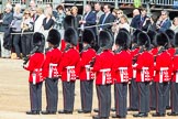 Trooping the Colour 2012: No. 6 Guard, F Company Scots Guards, getting into position..
Horse Guards Parade, Westminster,
London SW1,

United Kingdom,
on 16 June 2012 at 10:26, image #51