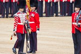 Trooping the Colour 2012: The Duty Drummer marching off after the uncasing of the Colour..
Horse Guards Parade, Westminster,
London SW1,

United Kingdom,
on 16 June 2012 at 10:34, image #81