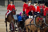 Trooping the Colour 2012: Princess Beatrice of York in the second carriage, with Lady Coachman Phillipa Jackson saluting the Colour..
Horse Guards Parade, Westminster,
London SW1,

United Kingdom,
on 16 June 2012 at 10:50, image #122