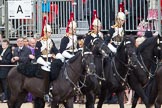 Trooping the Colour 2012: The Four Troopers of The Blues and Royals (Royal Horse Guards and 1st Dragoons) folowing the Brigade Major..
Horse Guards Parade, Westminster,
London SW1,

United Kingdom,
on 16 June 2012 at 10:56, image #141
