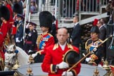 Trooping the Colour 2012: HRH The Duke of Kent and HRH The Princess Royal during the National Anthem..
Horse Guards Parade, Westminster,
London SW1,

United Kingdom,
on 16 June 2012 at 11:01, image #183