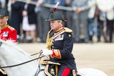 Trooping the Colour 2012: Colonel W T Browne, Crown Equerry, during the Inspection of the Line..
Horse Guards Parade, Westminster,
London SW1,

United Kingdom,
on 16 June 2012 at 11:02, image #193