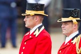 Trooping the Colour 2012: Two Grooms of the Royal Household..
Horse Guards Parade, Westminster,
London SW1,

United Kingdom,
on 16 June 2012 at 11:02, image #195