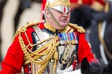 Trooping the Colour 2012: Close-up view of the Silver Stick Adjutant, Lieutenant Colonel H S J Scott, The Life Guards..
Horse Guards Parade, Westminster,
London SW1,

United Kingdom,
on 16 June 2012 at 11:03, image #209
