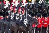 Trooping the Colour 2012: The Four Troopers of The Blues and Royal at the front of the Royal Procession during the Inspection of the Line..
Horse Guards Parade, Westminster,
London SW1,

United Kingdom,
on 16 June 2012 at 11:04, image #216