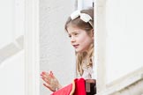 Trooping the Colour 2012: Looking out of the window of the Major General's Office - can anybody help with a name for the young lady, please?.
Horse Guards Parade, Westminster,
London SW1,

United Kingdom,
on 16 June 2012 at 11:10, image #263