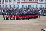 Trooping the Colour 2012: The Escort to the Colour is making the first of two 90-degree-turn to the left..
Horse Guards Parade, Westminster,
London SW1,

United Kingdom,
on 16 June 2012 at 11:24, image #330