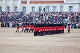 Trooping the Colour 2012: The Escort to the Colour is making the second of two 90-degree-turn to the left, which takes them back towards No. 6 Guard..
Horse Guards Parade, Westminster,
London SW1,

United Kingdom,
on 16 June 2012 at 11:24, image #332