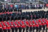 Trooping the Colour 2012: No. 4 Guard, Nijmegen Company Grenadier Guards, during the March Past..
Horse Guards Parade, Westminster,
London SW1,

United Kingdom,
on 16 June 2012 at 11:37, image #430