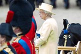 Trooping the Colour 2012: HM The Queen, HRH Prince Philip, and the Royal Colonels watching the March Past..
Horse Guards Parade, Westminster,
London SW1,

United Kingdom,
on 16 June 2012 at 11:38, image #435
