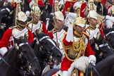 Trooping the Colour 2012: Troopers from The Life Guards during the Ride Past..
Horse Guards Parade, Westminster,
London SW1,

United Kingdom,
on 16 June 2012 at 11:59, image #589