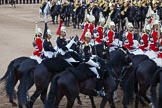 Trooping the Colour 2012: Farriers with their axes at the rear of the Cavalry group during the Ride-Past..
Horse Guards Parade, Westminster,
London SW1,

United Kingdom,
on 16 June 2012 at 12:00, image #596