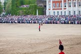 Trooping the Colour 2012: Marker flags are repositioned ass the troops are getting ready for the March Off..
Horse Guards Parade, Westminster,
London SW1,

United Kingdom,
on 16 June 2012 at 12:06, image #624