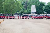 Trooping the Colour 2012: The guards formations hetting ready for the March Off, in the background St. James's Park..
Horse Guards Parade, Westminster,
London SW1,

United Kingdom,
on 16 June 2012 at 12:06, image #627
